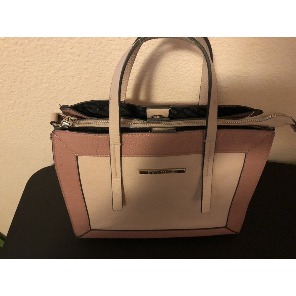 Steve Madden Medium‎ Tote - Mauve/Pink with Strap (flaw)